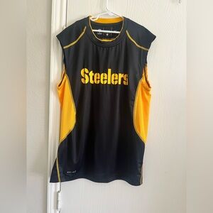 Nike Dri-Fit Sleeveless Pittsburgh Steelers Jersey